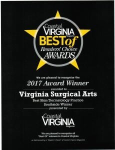 Coastal VA 2017 Award